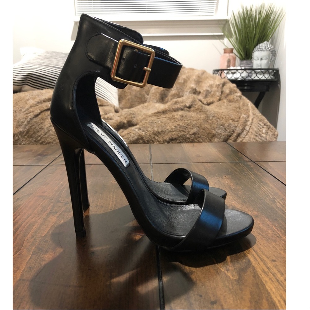 Steve Madden Stiletto Faux Leather Heels